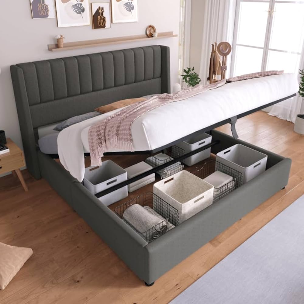 bed met opbergruimte 160x200