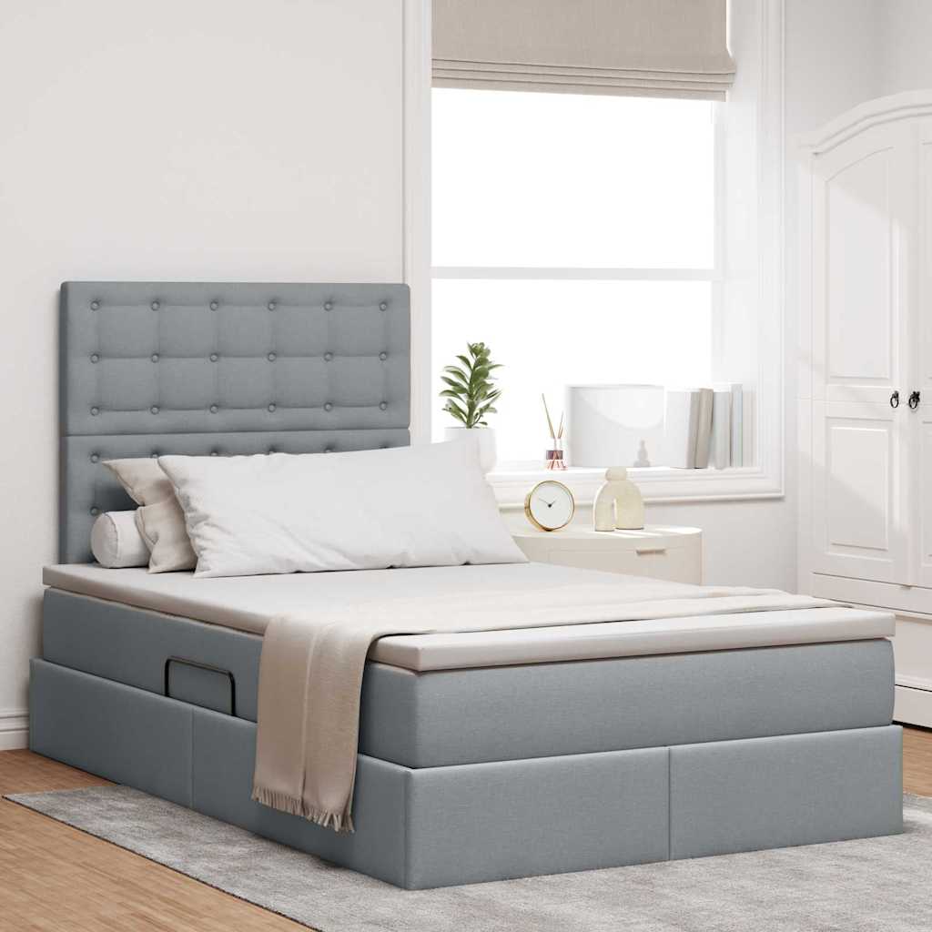 bed 120x200 met opbergruimte