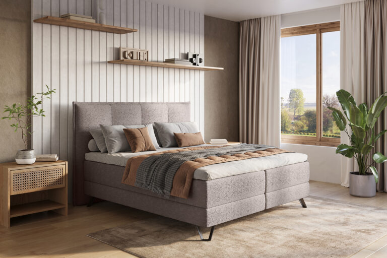 bed zonder hoofdbord