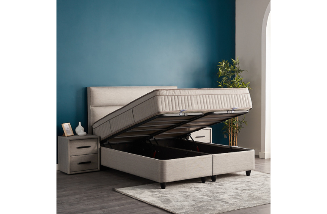 boxspring met opbergruimte 140x200